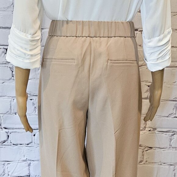 NWOT!!! RW&Co., Beige colour wide leg cropped pants - Picture 10 of 13